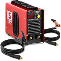 Stamos Germany Soldador Inverter Soldadora Equipo de Soldadura Electrodo MMA S-MMA-200PI.2 (200 A- IGBT- Hot Start…